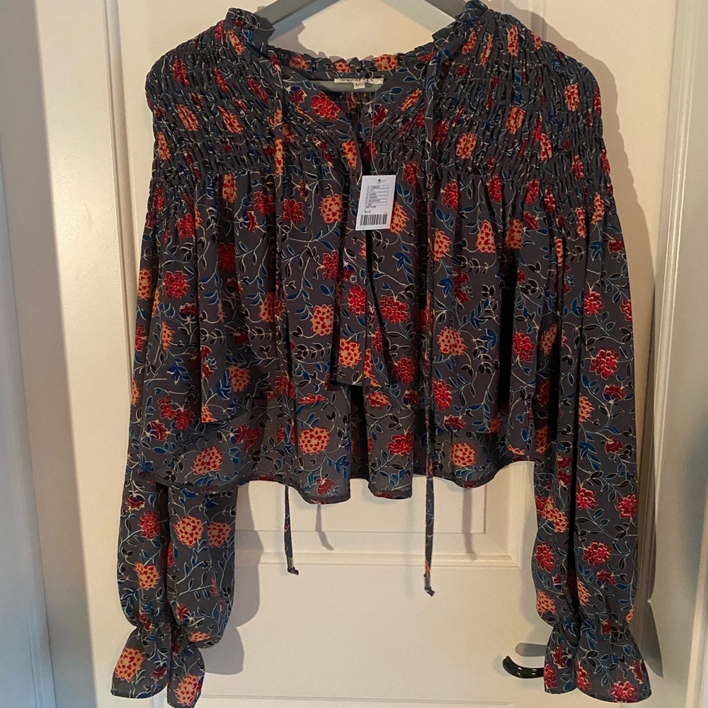 Urban Outfitters Floral Crop Top NWT